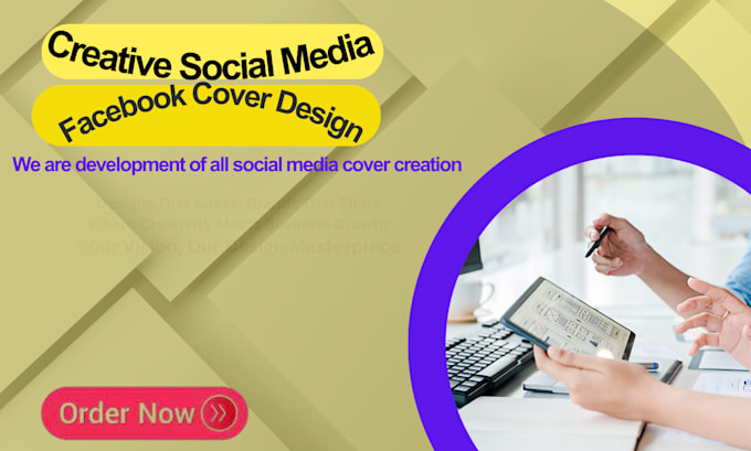 Gig Preview - Design a facebook cover image banner creation