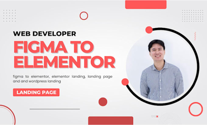 Gig Preview - Figma to elementor, elementor landing, landing page and and wordpress landing