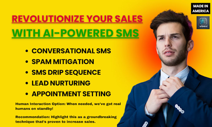 Gig Preview - Create inbound and outbound SMS and web chat ai agent