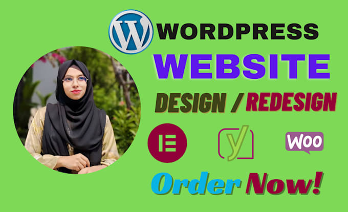 Gig Preview - Build wordpress eelementor website desgine