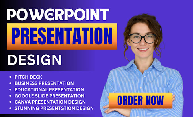 Gig Preview - Create a professional pitch deck presentation design and powerpoint presentation