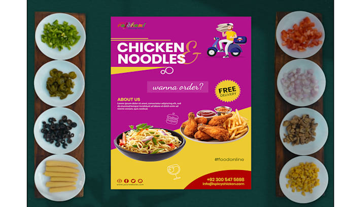 Bestseller - design restaurant menus,  flyers and food menu  for restaurant