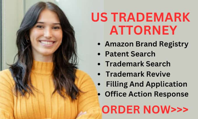 Gig Preview - Be your US licensed patent, trademark attorney, trademark registration