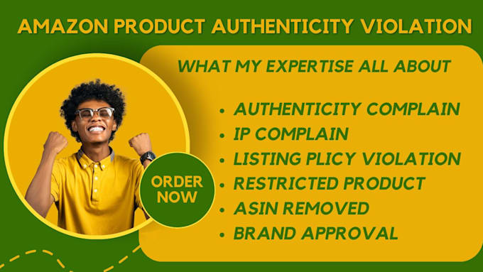 Gig Preview - Reinstate amazon product authenticity complaint violation reinstate amazon