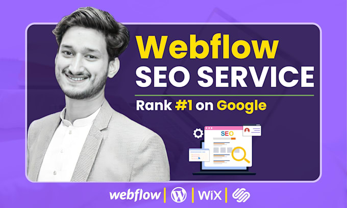 Gig Preview - Do webflow SEO for higher google rankings