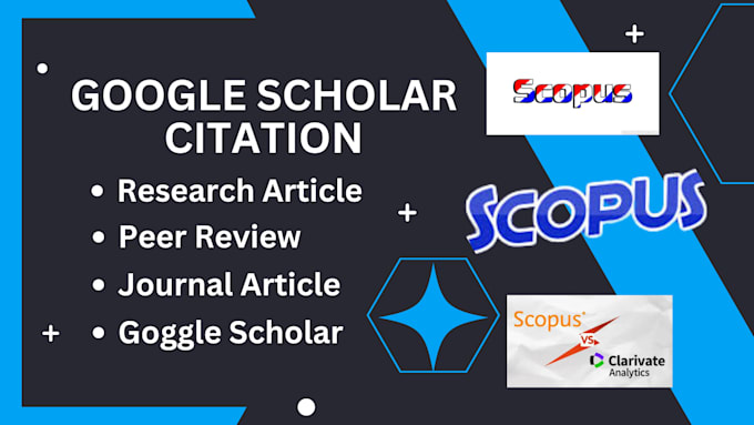 Gig Preview - Expertly write and publish your articles backdated citation and scopus