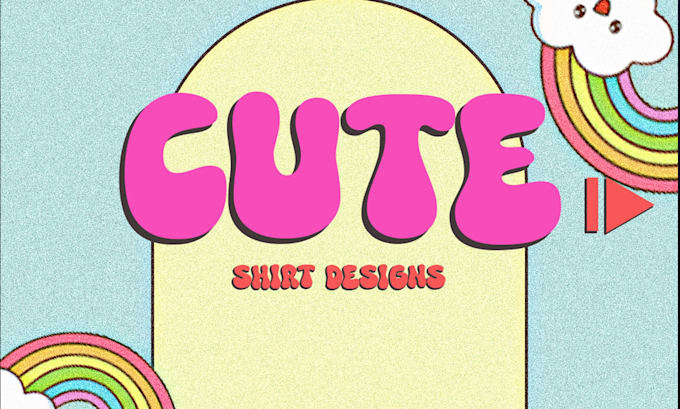 Gig Preview - Create cute girly shirt designs for you