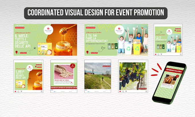 Gig Preview - Create attractive graphics for your social media content