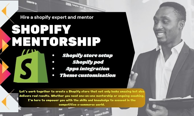 Bestseller - be your shopify mentor, coach, and consultant