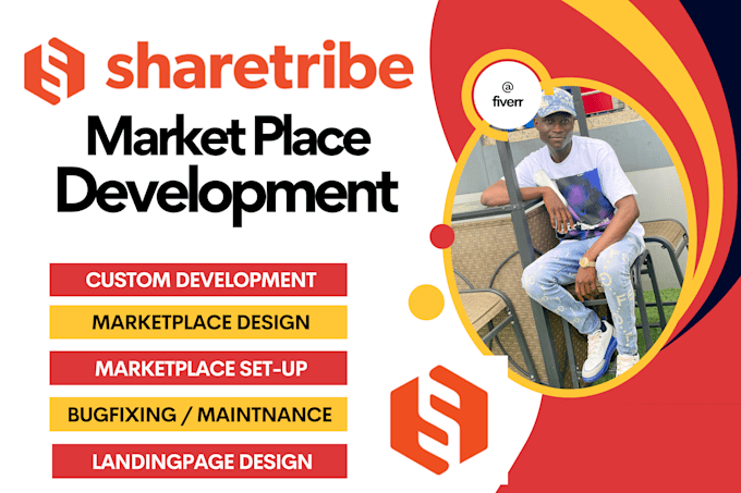 Gig Preview - Setup a professional sharetribe marketplace with landing page