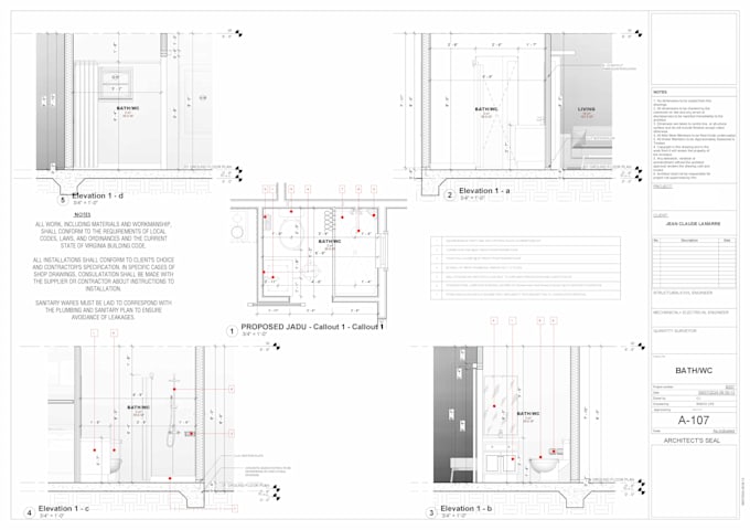 Gig Preview - Provide residential building designs with elevations and building codes