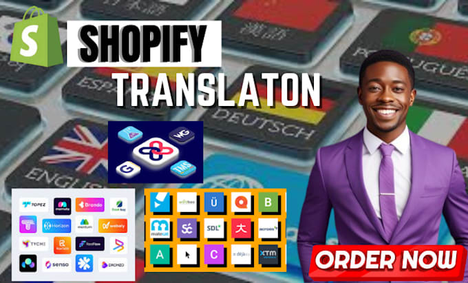 Gig Preview - Translate your shopify to any language, translate complete shopify store product