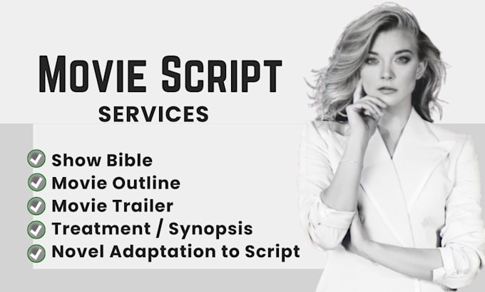 Gig Preview - Draft pitch, outline, synopsis, or treatment for movie script, screenplay