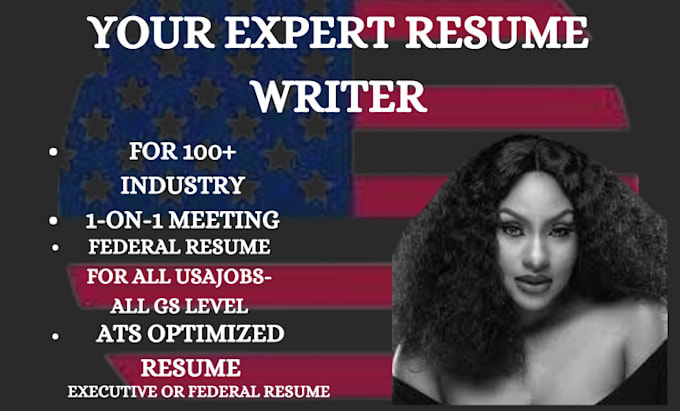 Gig Preview - Do 24hrs professional ats resume writing linkedin cover letter federal executive