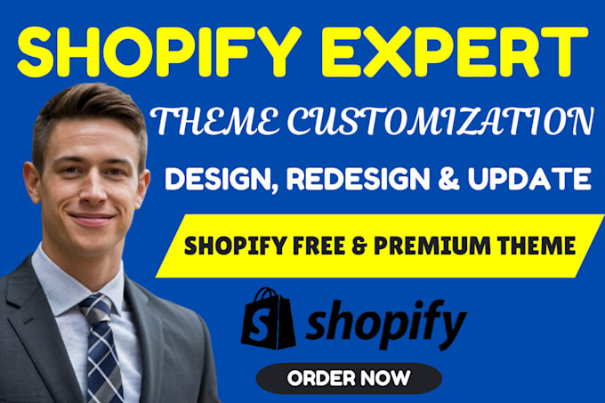 Gig Preview - Shopify store design dawn theme motion, prestige, impulse theme customization