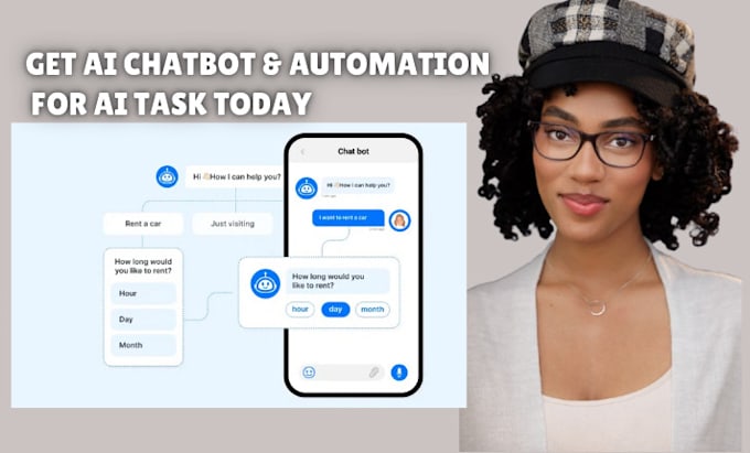 Gig Preview - Custom automate chatbot for your business to perform ai task