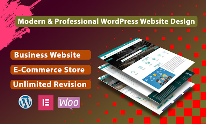 Gig Preview - Do wordpress website design and website development