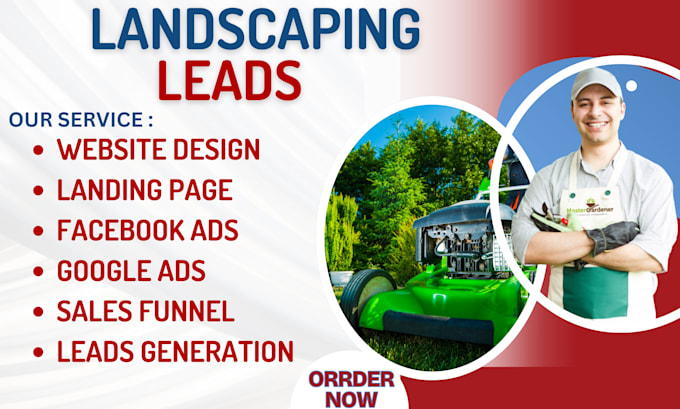 Bestseller - generate landscaping leads lawn care tree care gardening leads lawn care website