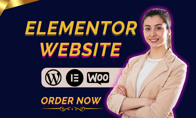 Gig Preview - Create wordpress elementor website for small business