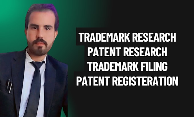 Gig Preview - Do expert trademark and patent research and registration services for USA