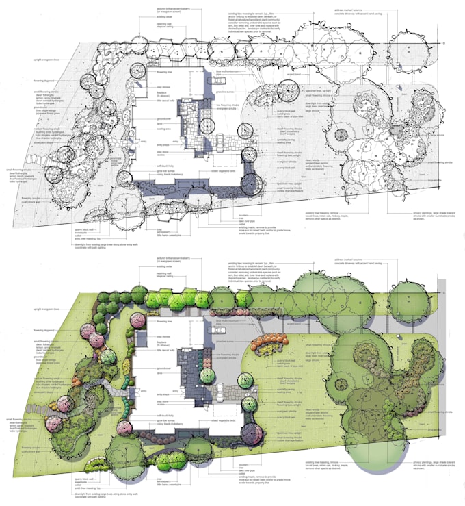 Gig Preview - Do landscape architectural floor plans