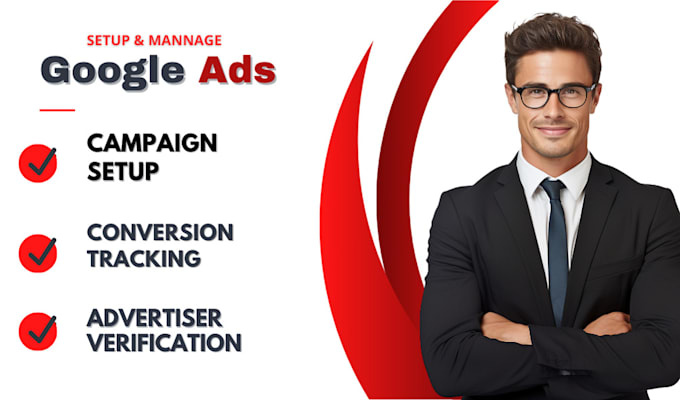 Gig Preview - Build, manage and optimize your google ads sales campaign