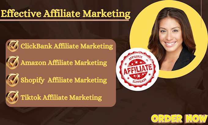 Bestseller - do affiliate marketing clickbank amazon tiktok shop affiliate link promotion