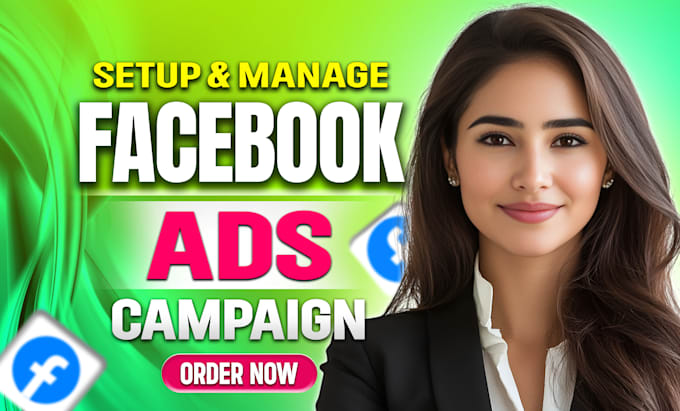 Gig Preview - Be your meta facebook ads fb ad campaign or markting manager