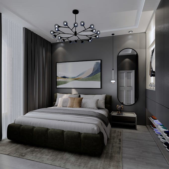 Gig Preview - 3d model render hyper realistic exterior and interior design rendering