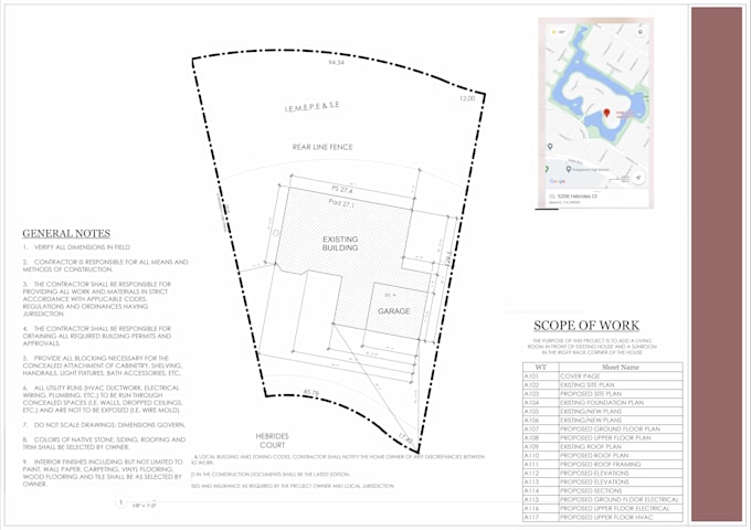 Gig Preview - Draw site plan, plot plan of your property for city permit and construction