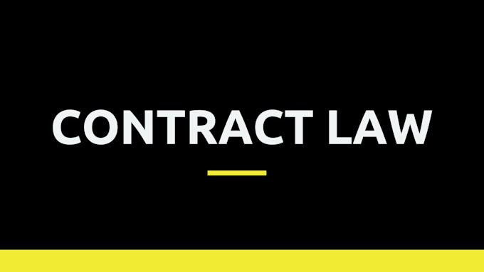 Gig Preview - Draft and review legal agreements in contract law