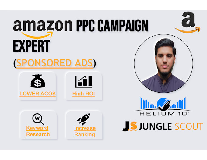 Gig Preview - Set up, manage and optimize your amazon PPC campaign fba sponsored ads