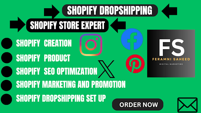 Gig Preview - Boost shopify sales, ecommerce dropshipping marketing and shopify promotion ads