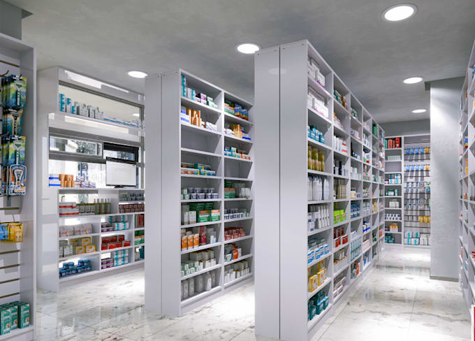 Bestseller - accurate 3d hospital, render healthcare facilities, design visualize 3d pharmacy