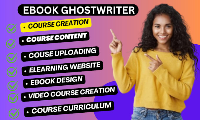 Bestseller - create online course creation, ebook online course, ebook writer, ghostwriter