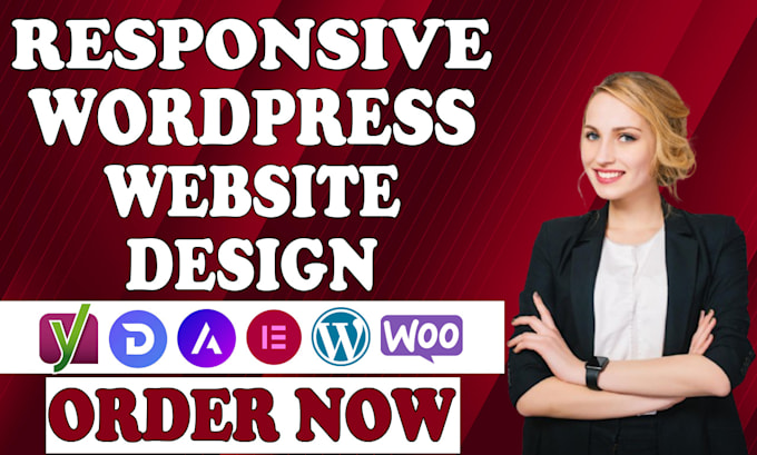 Bestseller - create a responsive wordpress website using elementor pro