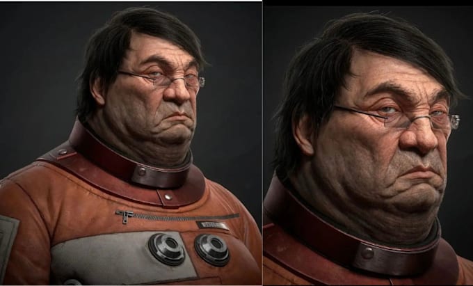 Gig Preview - Do 3d metahuman character 3d game character modeling for unreal engine game