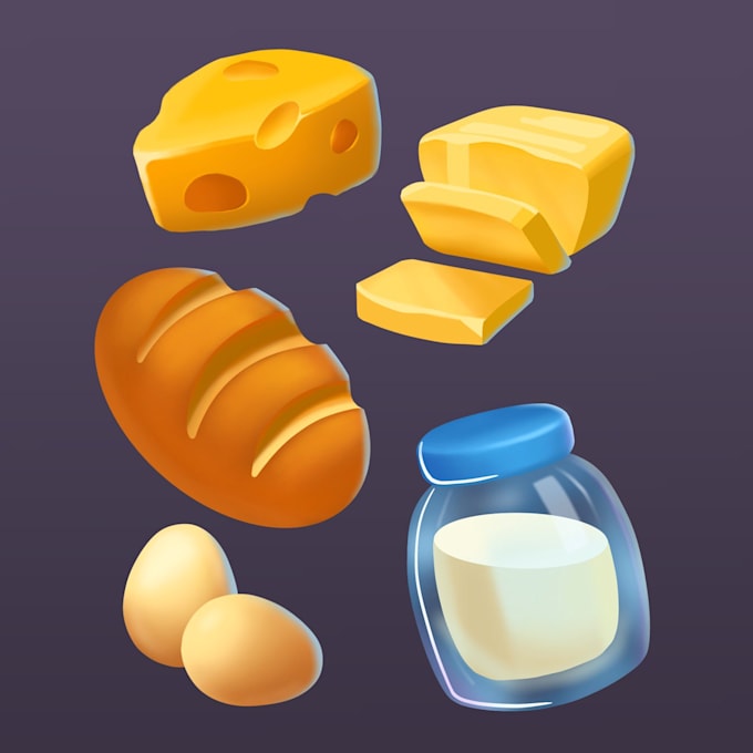 Bestseller - draw 2d icons, objects, props for your game in casual style