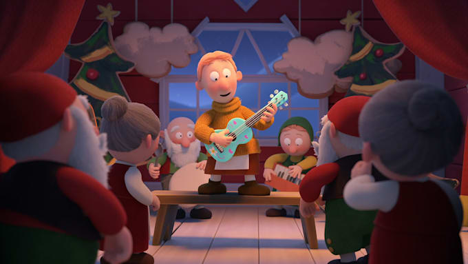 Gig Preview - Do 3d christmas animation, 3d new year greetings, halloween, 3d santa claus