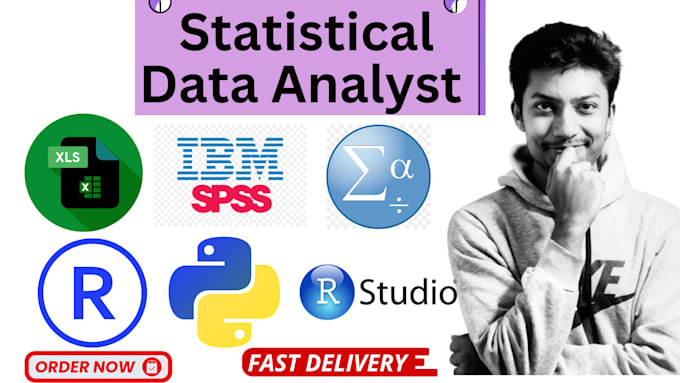 Gig Preview - Do statistical data analysis in rstudio, SAS, stata, spss,excel