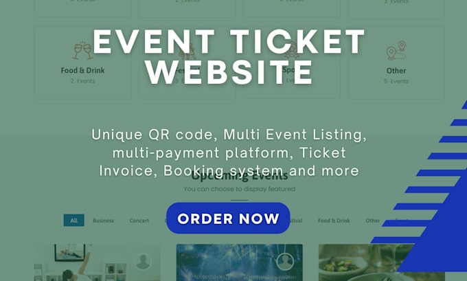 Gig Preview - Create event website, ticketing system, sell tickets online, qr code integration