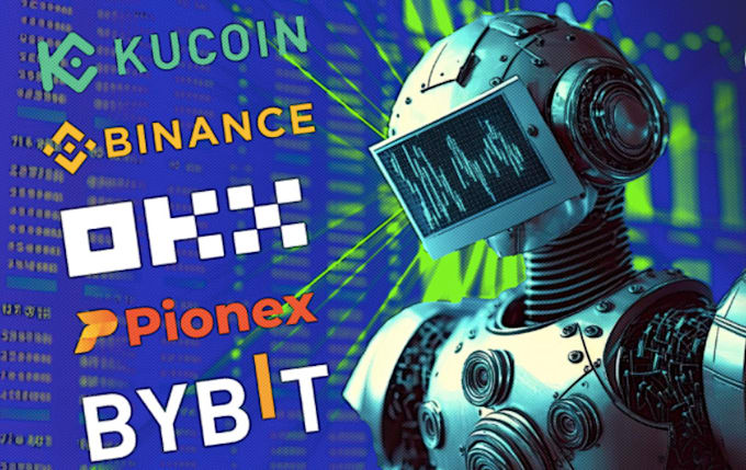 Gig Preview - Build crypto trading bot, crypto bot on binance, bybit, okx, coinbase, kraken