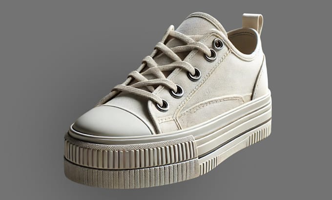 Gig Preview - Model 3d shoe, 3d footwear animation, 3d sneaker 3d shoe design for second life