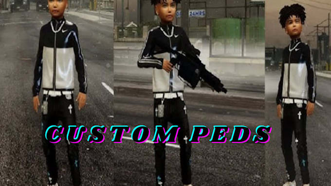 Bestseller - make custom peds and props for gta 5 fivem server