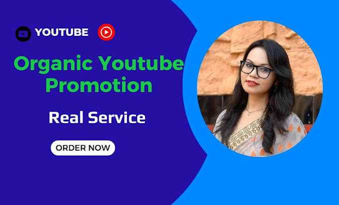 Gig Preview - Do organic youtube video promotion and seo ranking