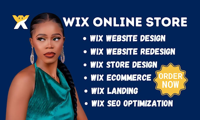 Gig Preview - Build wix website wix website redesign wix SEO wix online store wix landing page