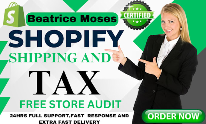 Gig Preview - Professionally do shopify shipping and tax set up shopify cro audit