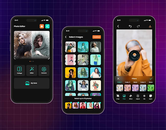 Gig Preview - Build customize ai video maker app, video recorder app, ai photo editing app