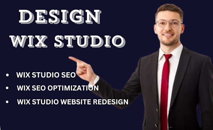 Gig Preview - Design redesign or fix issues in wix studio wix studio website wix revamping