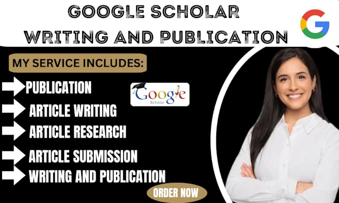 Gig Preview - Write and publish google scholar research article